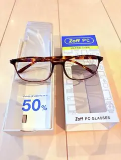 Zoff PC GLASSES ULTRA TYPE ブルーライト50%カット