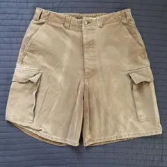80s ポロカントリー Polo Country ベージュ カーゴショートパンツ