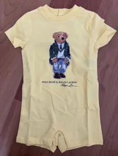 新品未使用タグ付き　Ralph Lauren ポロベアロンパース 6M