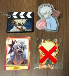 爆豪勝己 ラバスト クリップ ジャンプフェア カード セット