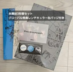 ENHYPEN 未開封アルバムセット グローバル特典レンチキュラー缶バッジ