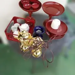 位牌 絆 上京型千倉 前金一重回出 経机 掛軸 LED蝋燭 等 未使用多数 