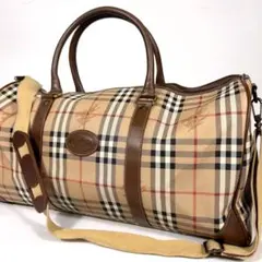 2026年最新】BURBERRY メンズ ボストンバッグ・旅行用バッグの人気