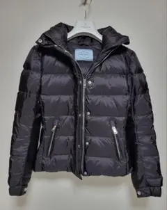 【新品未使用】PRADA ジャケット　ブラック　42 2025年最新】prada ジャケット サイズ42の人気アイテム - メルカリ