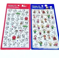 SNOOPY PEANUTS スヌーピー 3Dステッカー