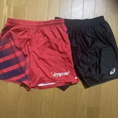 Impala ハンドボールパンツ Lサイズ 赤/黒
