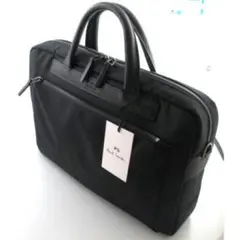 新品未使用☆ポールスミス メンズ 2WAY ビジネスバッグ ショルダーバッグ 黒