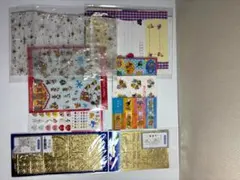 ステッカー・ゴールドシールセット