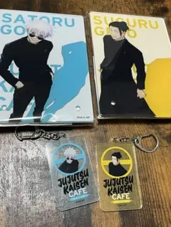 呪術廻戦 懐玉・玉折 カフェ 五条悟 夏油傑 アクリルボード アクキー