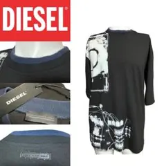 DIESEL ディーゼルグラフィックプリント 半袖Tシャツ【送料込&即発送】