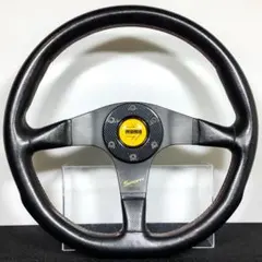 希少 現行モデル モモ ネロ 35パイ スエード×レザー 美品 15年製