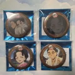 鬼滅の刃 無限城 カフェ 決戦の火蓋を切る 第四期　缶バッジ 狛治　恋雪　慶蔵