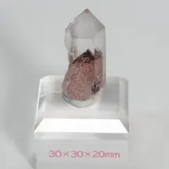 【赤富士水晶】レッドファントムクォーツ 30×13×12mm