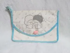 昭和レトロ サンリオ キキララ ハンカチ＆ティッシュポーチ