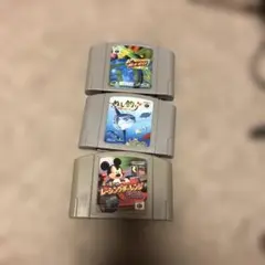 NINTENDO64 ゲームカセット 3本セット