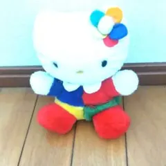 ハローキティ カラフルぬいぐるみ 縦約17cm
