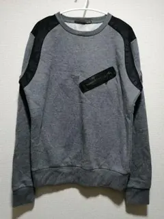 REPLAY グレー 裏起毛 スウェット Mサイズ トレーナー