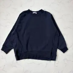 AMERICAN HOLIC/スウェット/L/ネイビー/ゆったり/長袖