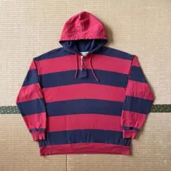 L.L.Bean エルエルビーン ボーダー パーカー USA製のサムネイル