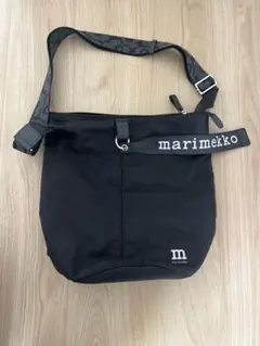 33×33新品マリメッコPLAY TOTEナイロントートバッグロゴテープ正規品
