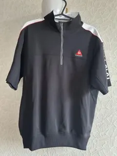 le coq sportif ブラックポロシャツ