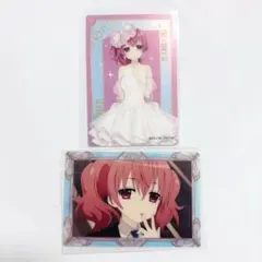 妖狐×僕SS 特典 イラストカード 髏々宮カルタ 入館証風 いぬぼく□R