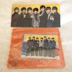 なにわ男子　チケットファイル　ステッカー　'21夏