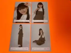 山川宇衣　櫻坂46 私服コーデ　ランダム生写真　4種コンプ