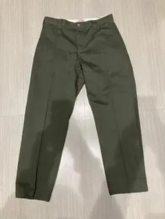 BIG MIKE ピンタック テーパード チノ