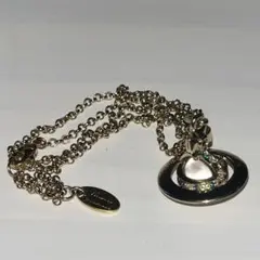Vivienne Westwood ブルーサテライトオーブ ネックレス 保証書付