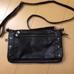 値下げしました！ 2WAY ショルダー クラッチバック スタッズ付き
