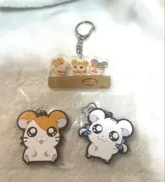 とっとこハム太郎　アクリルキーホルダー　ラバーキーホルダー　セット　りぼんちゃん