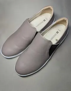 【新品・未使用】レディースシューズ　クロワッサン　ピンク　ベージュ　24cm