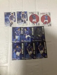 ‼️⭐サッカー日本代表選手チップストレーディングカードセット⭐‼️