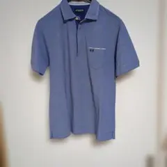 MCGREGOR 半袖ポロシャツ Lサイズ 青　ゴルフなど