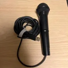 USBマイクロフォン ブラック 約2メートル