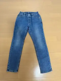 Lee デニムブルー スリムフィットパンツ 150