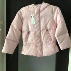 ラルフ・ローレン キッズ　ダウンジャケット　薄いピンク　110cm