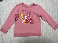 裏起毛 女の子 トップス