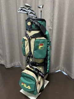 ⭐️レディース　MIZUNO ゴルフクラブ&Fila キャディーバッグのサムネイル