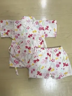 み*け様 【80cm】子供用じんべえ　女の子