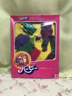 新品未使用！当時物レア！バービー カラーカクテルドレスセットビンテージ