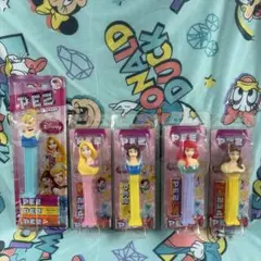 PEZ ディズニープリンセス 5種セットのサムネイル