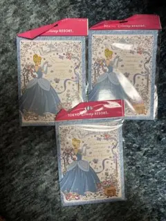 未開封　東京ディズニーリゾート シンデレラ ラプンツェル アリエル レターセット