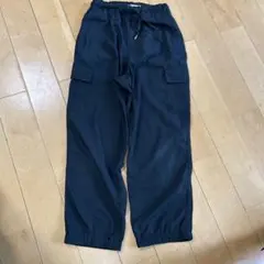 GLOBAL WORK カーゴパンツ ブラック ウエストゴム　140センチ