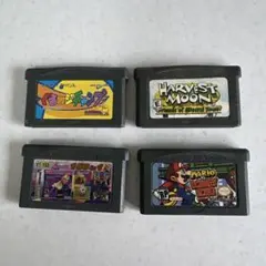ゲームボーイアドバンス ソフト 4本セット