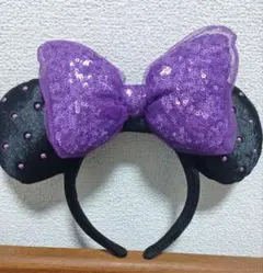 専用　2025年9月購入　ディズニー ハロウィンカチューシャ ミニー