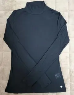 TRANOI ハイネックカットソー ブラック