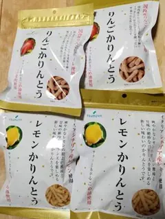 TSURUYA/りんごかりんとう&レモンかりんとう/4袋セット