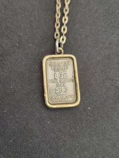 GIVENCHY インゴット ネックレス 1g FINE SILVERのサムネイル